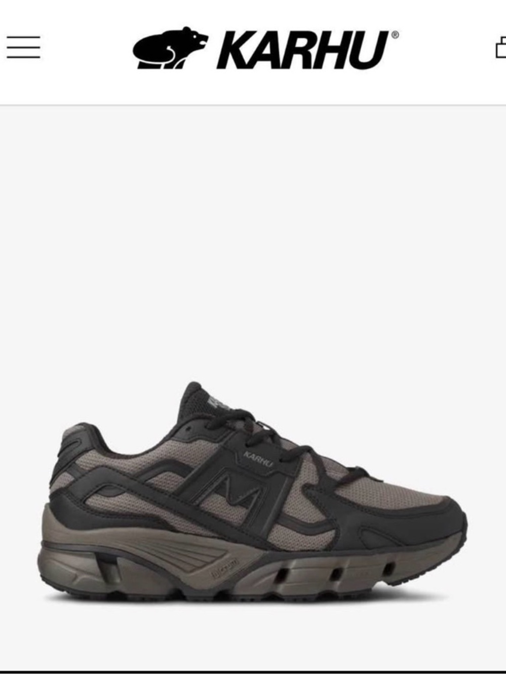 Karhu Women's Grey Athletic Running Sneakers